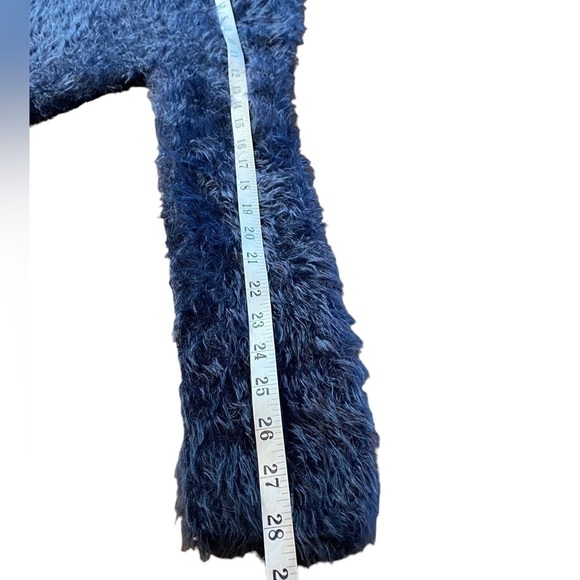 Zara Girls Winter Collection Deep Purple Fuzzy Cardigan Size 11-12 - Picture 4 of 13